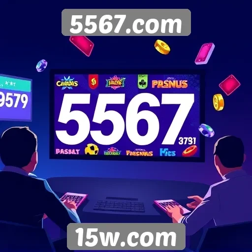 Características de design que atraem jogadores em 5567.com