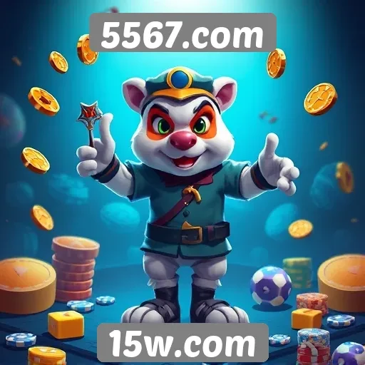 Oferta de jogos diversificados no 5567.com